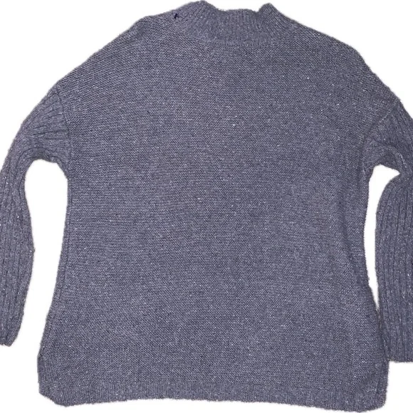 Croft & Barrow Gray Turtleneck Sweater - Picture 3 of 3